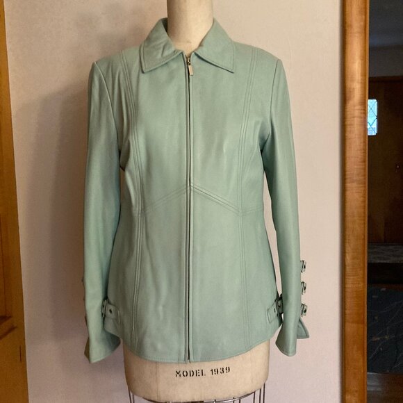 Pamela McCoy Leather Jacket - Picture 1 of 12